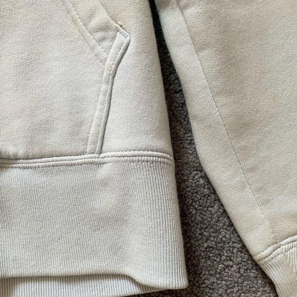 baby blue Tommy Hilfiger sweatshirt. Size: Medium. - Picture 4 of 5